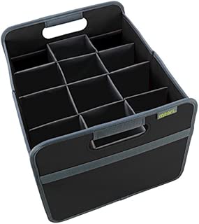 meori Black Foldable 12 Bottle Wine Carrier Lava Carry Case Glasses Shopping Vacation Picnic Dinner Party Park Beach Sports, Slot - coolthings.us