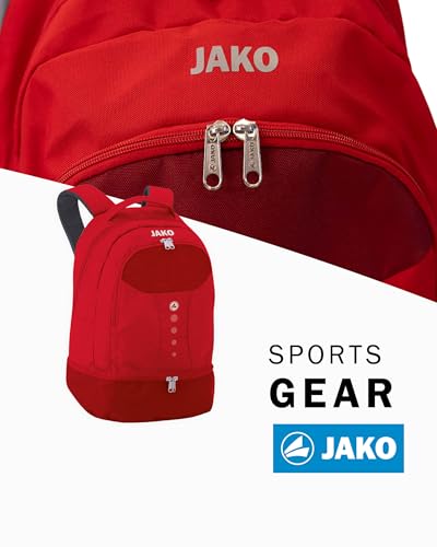 JAKO Unisex Rucksack Striker, Rot, EMPTY/NO SIZE – Ansicht 3