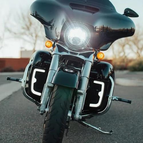 Clignotant Harley Touring Flhtkl 15-19 avec grilles inférieures de carénage et feu position - 3