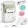 NIIMBOT B1 Label Maker Machine, Thermal Label Printer Easy to Use for Office, Home, Business, Came with 1 Roll White Label(Gr