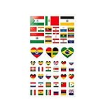 Des couleurs vives et des motifs exquis créent une forte atmosphère de Coupe du Monde, ajoutant une touche festive et visuellement attrayante aux acclamations du stade, aux fêtes et à la prise de photos.