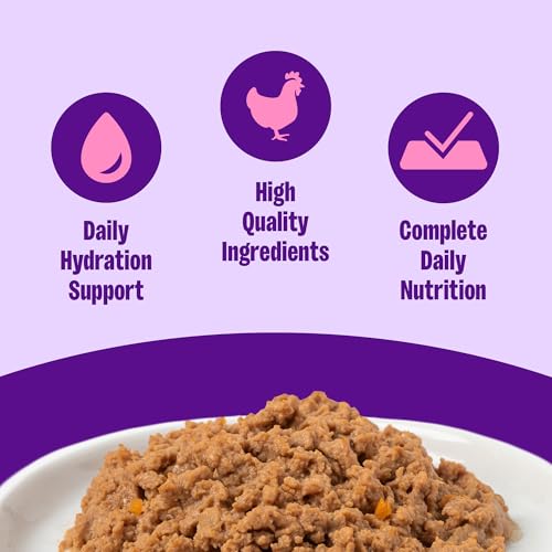 Wellness Complete Health Age Advantage Senior Canned Wet Cat Food, Natural, Protein Rich, Grain Free, Chicken Entrée Recipe, 3 oz, Pack of 24 Cans - image 2