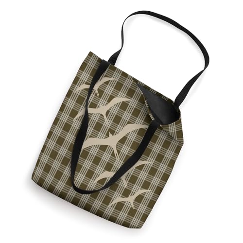Bolso Tote Hawaiian Brown Palaka con Aves 'Iwa miniatura 2