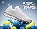 Kapsen Mens Running Shoes Air Cushion Tennis Walking Sneakers Casual Sport Gym Jogging White 10