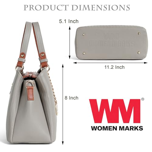 Image of WOMEN MARKS Structured Handbag Design for Girls /Women with Detachable and Adjustable Shoulder Strap