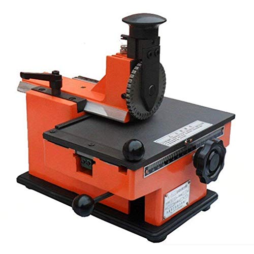 Semi-Automatic Label Marking Machine Nameplate Metal Label Tag Stamping Printer Sheet Embosser Nameplate Marking Equipment 6mm Font