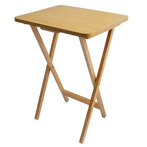 Premier Interiors Snacktafel, Wood, 49 x 39 x 65 cm
