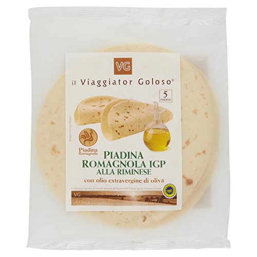 il Viaggiator Goloso Piadina Romagnola con Olio di Oliva, 600g