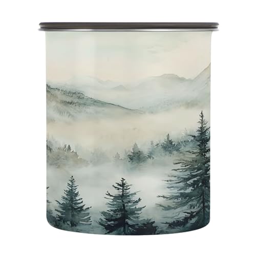 Envase Hermético de Café de Acero Inoxidable 17 oz miniatura 2