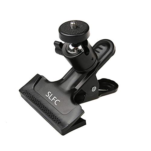 SLFC® New Tripod Camera Clip Clamp Flash Reflector Holder Mount for Studio Backdrop Camera