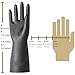 ROYAKI Chemical Resistant Gloves, Work Heavy Duty Industrial Rubber Gloves,12.2