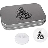 Azeeda 'Amphibious ATV 4 Wheeler' Golf Markers Gift Set (GO00076846)