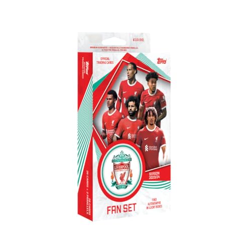 2023-24 Topps Liverpool Fan Set (28 Cards) by Topps - Used condition - US$37.99