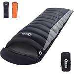 Down Sleeping Bag for Adults, Lightweight Backpacking Camping Hiking