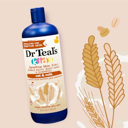 Dr Teal's Kids Sensitive Skin 3-in-1 with Shea & Cocoa Butters - image 5