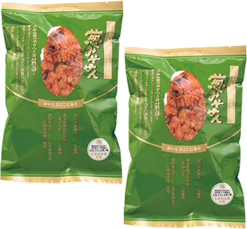 おせんべいやさん本舗◇煎遊◇ご家庭用◇葱みそせん◇135g【2袋セット】◇深谷ねぎ◇お徳用◇大袋◇ねぎみそせん