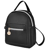 SENZHILINLIGHT Mini Mochila para Mujer, Bolsos de Cuero de PU para Mujer, Mochila pequeña, Mochilas Escolares de Moda, Mochila Femenina Bonita para niñas