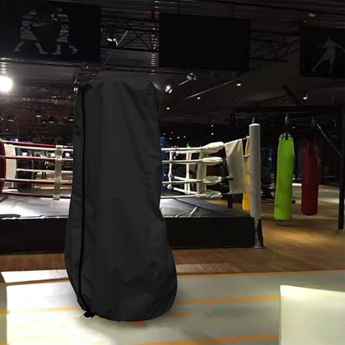 Standing Boxing Bag Cover - 210D Oxford Cloth Boxing Bag Protective Cover | Freestanding Heavy Bag Cover | Waterproof Outdoor Heavy Boxing Bag Cover For Punching Bag Kickboxing Bag