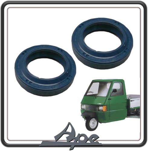RICAMBIO ORIGINALE PIAGGIO KIT 2 PARAOLIO PARAOLI ASSE CUFFIA SEMIASSE PER PIAGGIO APE 703-602 - APE 501 601 -APE CLASSIC - APE CAR P2 - P3 - APE CALESSINO ORIGINALE PIAGGIO