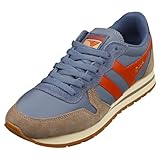 orange daytona charger Heritage Gola - Tenis Gola Daytona Chute - Tenis para hombre, Moonlight/Rhino/Moody Orange, 13