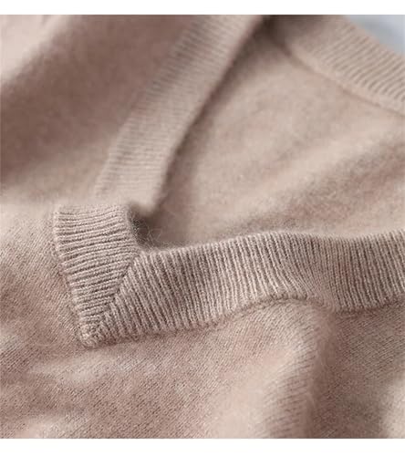 Mnjyihy Men's Solid Sweater Vest Fall Winter Sleeveless V-Neck Knit Sweaters Pullover Tank Tops3