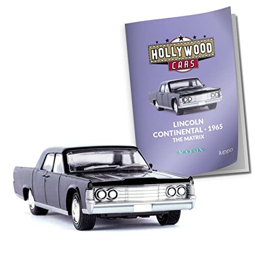 Modello Auto DieCast Hollywood Cars MATRIX LINCOLN CONTINENTAL 1965 Scala 1/43 11cm