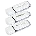 Philips Snow Edition 2.0 USB-Flash-Laufwerk USB-Stick 3X 32GB für PC, Laptop, Computer Data Storage, Lesegeschwindigkeit bis zu 23 MB/s