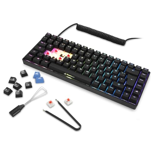Skiller SGK50 S3 Nero, RGB Gaming Keyboard, Gateron Red, 75% layout - Tastiera gaming - Immagine 7