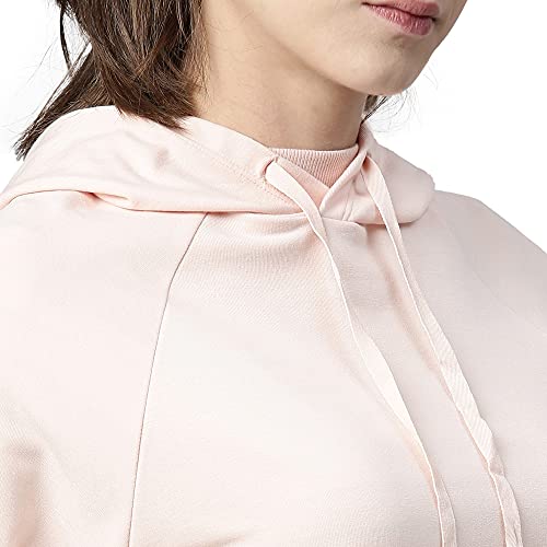 Image of Enamor Full Sleeve Hooded Regular Length Cotton Sweatshirt for Women - Relaxed Fit, Slip on - A902
