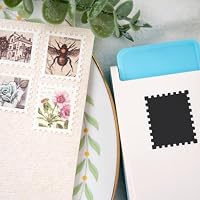 BAOFALI Stamp Punch, Stamp Puncher, 1X0.8inch Rectangular Postage Stamps Punches, Lever Paper Punches for Crafting,Craft Cutter Hole Puncher for Scrapbooking Journaling Card Making — image 6