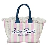 logo Saint Barth borsa mare donna