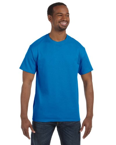 Hanes Men's Authentic-T T-Shirt,SAPPHIRE,XL