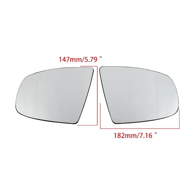 Rétroviseur latéral pour X5 E70 2007-2013 et X6 E71 E72 chauffant - 5