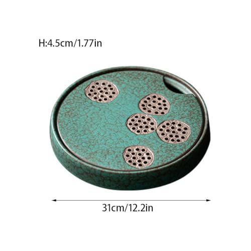 Plateau à thé résistant aux taches, stockage d'eau pour table basse propre - 3