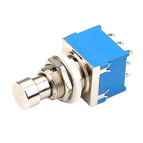 Totority Guitar Foot Switch Metal Guitar Effects Foot Switch Pedal Switch 9-pin Guitar Foot Switch