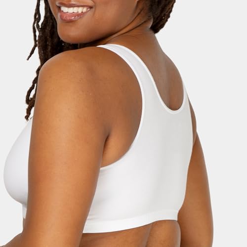 Image of Fruit of the Loom Women's Spaghetti Strap Cotton Sports Bra - All-Day Comfort
