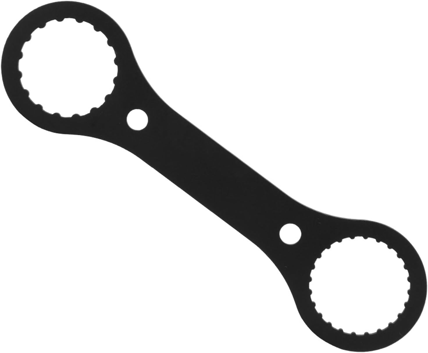 Bottom Bracket Wrench, 3mm Aluminium Alloy Bicycle Crankset Disassemble Tool, Close Loop Design High Strength, with Straight Tooth Shape, for Mountain Bike Road Bike