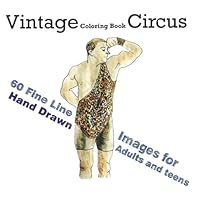 Vintage coloring book Circus 1940434033 Book Cover