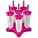 Tovolo Star Pop Molds, Pink - Set of 6