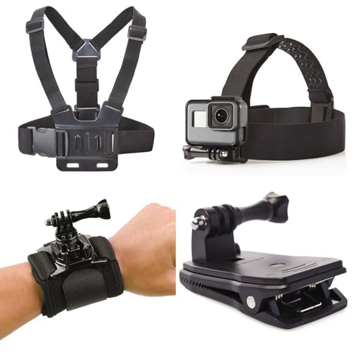 4 in 1 Universal Accessories Kit for Action Camera