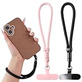 RTUMENG Correa para Celular Muñeca Ajustable,2 Piezas Strap para Celular con Rotación de 360°,Material de Hebilla...