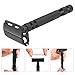 Amazing Safety Razor Shave Kit - Mysterious Black Men's Shaving & Grooming Sets - Butterfly Open Safety Razor,Friendly Brush,Great Shaving Stand,Shaving Soap Bowl, Super Stainless Blades