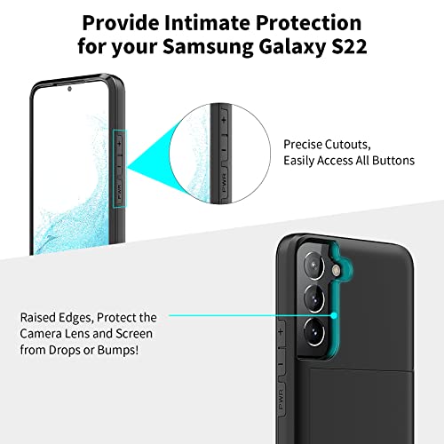 ACOCOBUY per Custodia Samsung Galaxy S22 5G