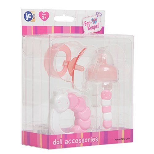 image for JC Toys La Newborn Nursery 8 Piece Layette Baby Doll Gift Set, Featuri