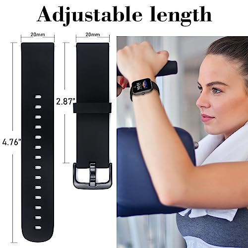 SEANTUA 10 Pack Compatible with Amazfit GTS Strap, 20mm Strap for Amazfit Bip 3 Pro/Bip 3/ Bip Lite/Bip S/Bip U Pro - Image 3