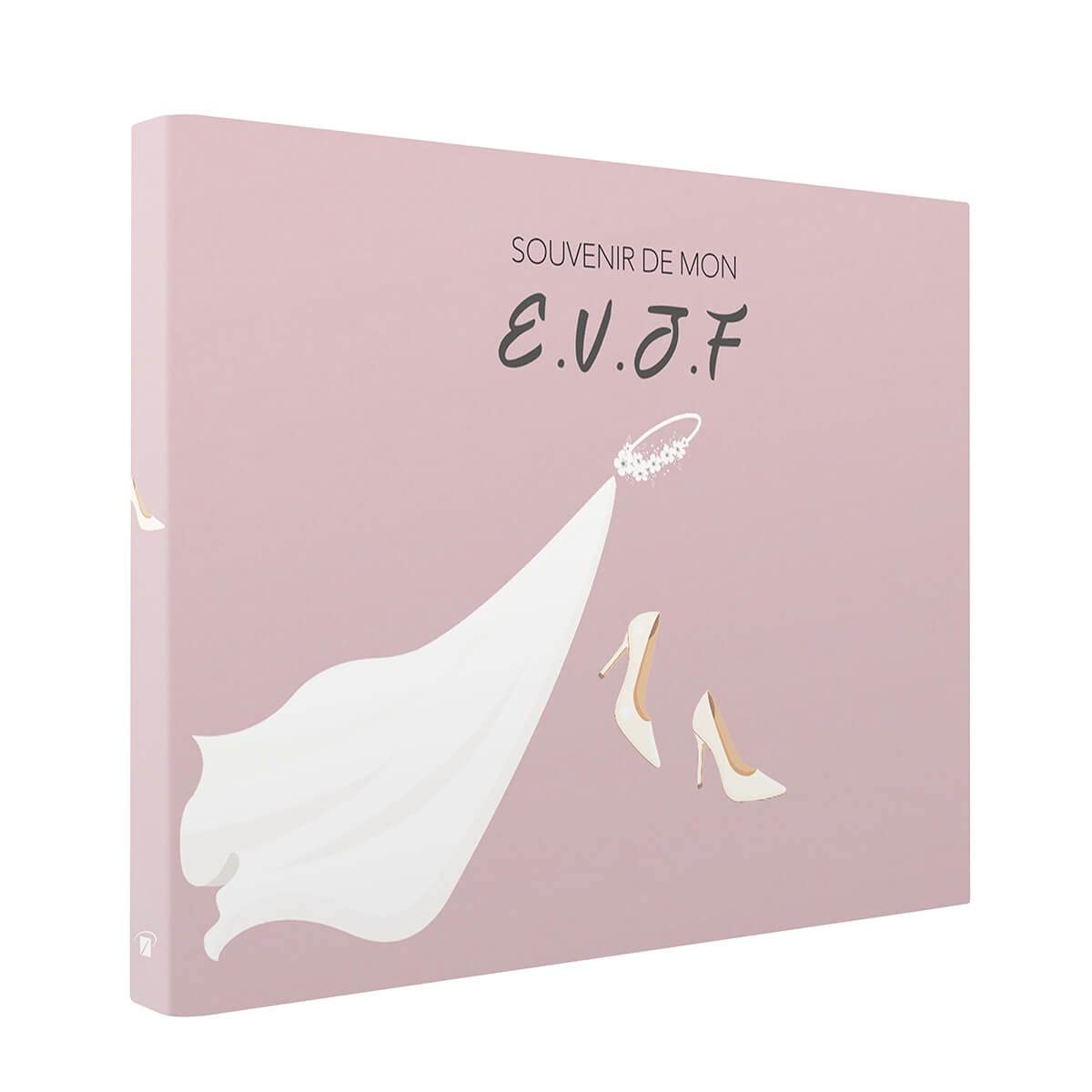 Album Photo Traditionnel EVJF 50 Photos 10x15 cm Blanc, Compatible 11,​5x15 cm 50 pages Taille : 21x14.8 cm - Fabriqué en France