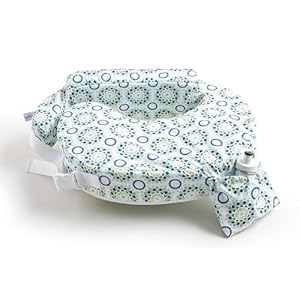 My Brest Friend Original Nursing Pillow Enhanced Ergonomics Essential Breastfeeding Pillow Support For Mom & Baby W/ Convenient Side Pocket, Double Straps & Slipcover, Sparkles