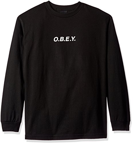 OBEY -T-Shirt Uomo Black X-Large