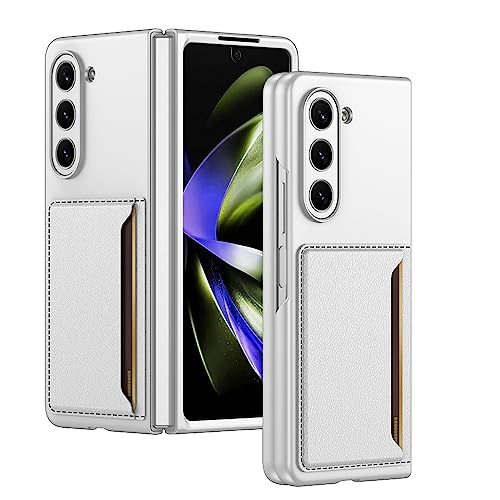 Coque Galaxy Z Fold 5 ultra fine avec fente carte et béquille support