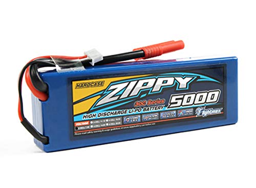 Hobby King Zippy 5000mAh 2S1P 30C High Discharge Lipo Battery Hardcase Pack